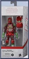 Scout Trooper (Holiday Edition) from Star Wars - Black Series (2020) - Holiday manufactured by Hasbro [Front]