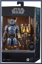 Paz Vizsla from Star Wars - Black Series - 40th Anniversary - Carbonized Graphite manufactured by Hasbro [Front]