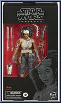 Jannah from Star Wars - Black Series - Red - 6" Scale manufactured by Hasbro [Front]