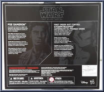 Poe Dameron & First Order Riot Control Stormtrooper from Star Wars - Black Series - Red - 6" Scale - Exclusives manufactured by Hasbro [Back]