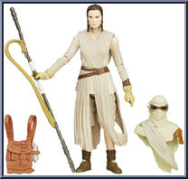 Rey (Jakku) from Star Wars - Black Series - Red - 3.75" Scale - Wal-Mart manufactured by Hasbro [Loose]