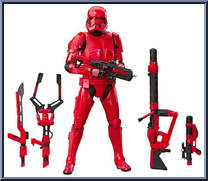 Sith Trooper from Star Wars - Black Series - Red - 6" Scale - Exclusives manufactured by Hasbro [Loose]