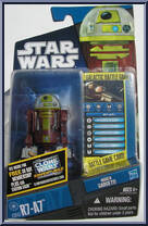 R7-A7 from Star Wars - Clone Wars (2008) - Battle Game Cards manufactured by Hasbro [Front]
