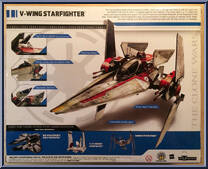 V-Wing Starfighter from Star Wars - Clone Wars (2008) - Vehicles manufactured by Hasbro [Back]