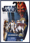 Clone Commander Cody from Star Wars - Clone Wars (2012) - Darth Maul Package manufactured by Hasbro [Front]