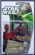 Darth Maul from Star Wars - Clone Wars (2012) - Yoda Package manufactured by Hasbro [Front]