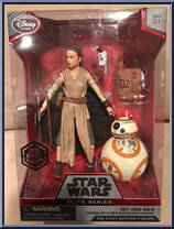 Rey and BB-8 from Star Wars - Elite Series - Force Awakens manufactured by Disney [Front]