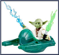 Master Yoda from Star Wars - Epic World of Action - Power Force manufactured by Hasbro [Loose]