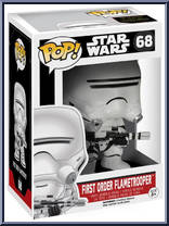First Order Flametrooper from Star Wars - Force Awakens - Pop! Vinyl Figures manufactured by Funko [Front]