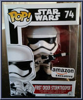 First Order Stormtrooper from Star Wars - Force Awakens - Pop! Vinyl Figures manufactured by Funko [Front]