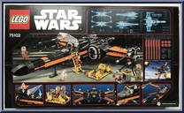 Poe's X-Wing Starfighter from Star Wars - Force Awakens - Basic Series manufactured by Lego [Back]