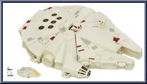 Millennium Falcon from Star Wars - Force Awakens - Micro Machines - Playsets manufactured by Hasbro [Loose]