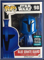Blue Senate Guard from Star Wars - Pop! Vinyl Figures manufactured by Funko [Front]
