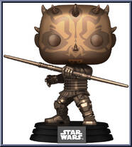 Darth Maul (Bronze) from Star Wars - Pop! Vinyl Figures manufactured by Funko [Loose]