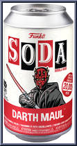Darth Maul from Star Wars - Soda manufactured by Funko [Front]
