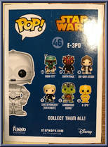 E-3PO from Star Wars - Pop! Vinyl Figures manufactured by Funko [Back]