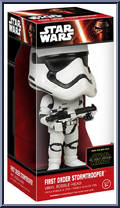 First Order Stormtrooper from Star Wars - Wobblers manufactured by Funko [Front]