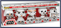 Holiday Snowman 5-Pack from Star Wars - Pop! Sets manufactured by Funko [Front]