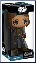 Jyn Erso (Rogue One) from Star Wars - Wobblers manufactured by Funko [Front]