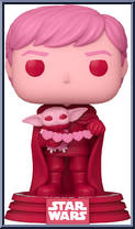 Luke Skywalker with Grogu (Valentine's) from Star Wars - Pop! Vinyl Figures manufactured by Funko [Loose]