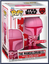 Mandalorian with Grogu (Valentine's) from Star Wars - Pop! Vinyl Figures manufactured by Funko [Front]