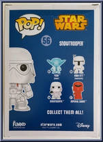 Snowtrooper from Star Wars - Pop! Vinyl Figures manufactured by Funko [Back]