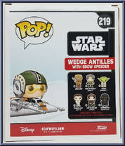Wedge Antilles with Snow Speeder from Star Wars - Pop! Vinyl Figures manufactured by Funko [Back]