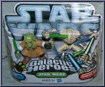 Kit Fisto / General Grievous from Star Wars - Galactic Heroes - Wave 22 manufactured by Hasbro [Front]