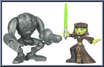 Super Battle Droid / Luminara Unduli Action Figure