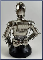 C-3PO (Chrome) from Star Wars - Mini-Busts manufactured by Gentle Giant [Loose]