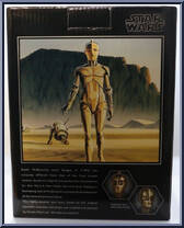 C-3PO (McQuarrie Concept) (Deluxe) from Star Wars - Mini-Busts manufactured by Gentle Giant [Back]