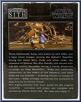 Commander Cody from Star Wars - Mini-Busts manufactured by Gentle Giant [Back]