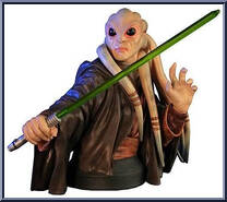 Kit Fisto (Attack of the Clones) from Star Wars - Mini-Busts manufactured by Gentle Giant [Loose]