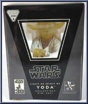 Spirit of Yoda (Light-Up) from Star Wars - Mini-Busts manufactured by Gentle Giant [Front]