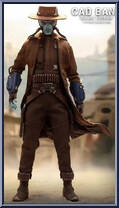 Cad Bane from Star Wars - Book of Boba Fett manufactured by Hot Toys [Loose]