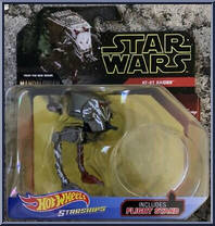 AT-ST Raider from Star Wars - Hot Wheels Starships - Yellow Outlined Letters manufactured by Mattel [Front]