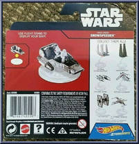First Order Snowspeeder from Star Wars - Hot Wheels Starships - Rogue One manufactured by Mattel [Back]