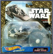 First Order Snowspeeder from Star Wars - Hot Wheels Starships - Rogue One manufactured by Mattel [Front]