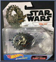 General Grievous Wheel Bike from Star Wars - Hot Wheels Starships - White Card / Black Letters manufactured by Mattel [Front]