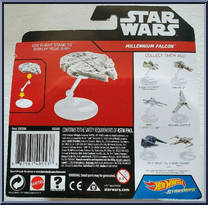 Millennium Falcon from Star Wars - Hot Wheels Starships - Rogue One manufactured by Mattel [Back]