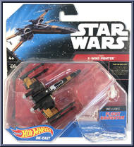 Poe's X-Wing Fighter (Wings Opened) Action Figure