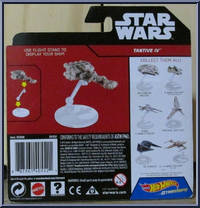 Tantive IV from Star Wars - Hot Wheels Starships - Rogue One manufactured by Mattel [Back]