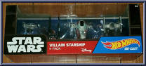 Villain Starship 4-Pack from Star Wars - Hot Wheels Starships - Box Sets manufactured by Mattel [Front]