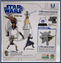Ahsoka Tano from Star Wars - Clone Wars manufactured by Kotobukiya [Back]