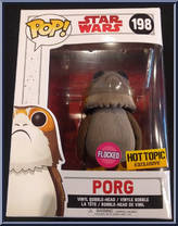 Porg (Flocked) from Star Wars - Last Jedi - Pop! Vinyl Figures manufactured by Funko [Front]