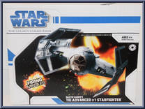Darth Vader's TIE Advanced x1 Starfighter from Star Wars - Legacy Collection - Vehicles manufactured by Hasbro [Front]