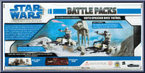 Hoth Speeder Bike Patrol from Star Wars - Legacy Collection - Battle Packs manufactured by Hasbro [Back]
