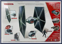 Imperial Tie Fighter from Star Wars - Legacy Collection - Vehicles manufactured by Hasbro [Back]