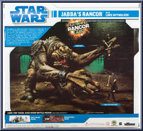 Jabba's Rancor (with Luke Skywalker) from Star Wars - Legacy Collection - Battle Packs manufactured by Hasbro [Back]