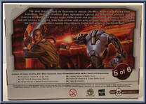 Roth-Del Masona & Super Battle Droid from Star Wars - Legacy Collection - Geonosis Arena Showdown manufactured by Hasbro [Back]